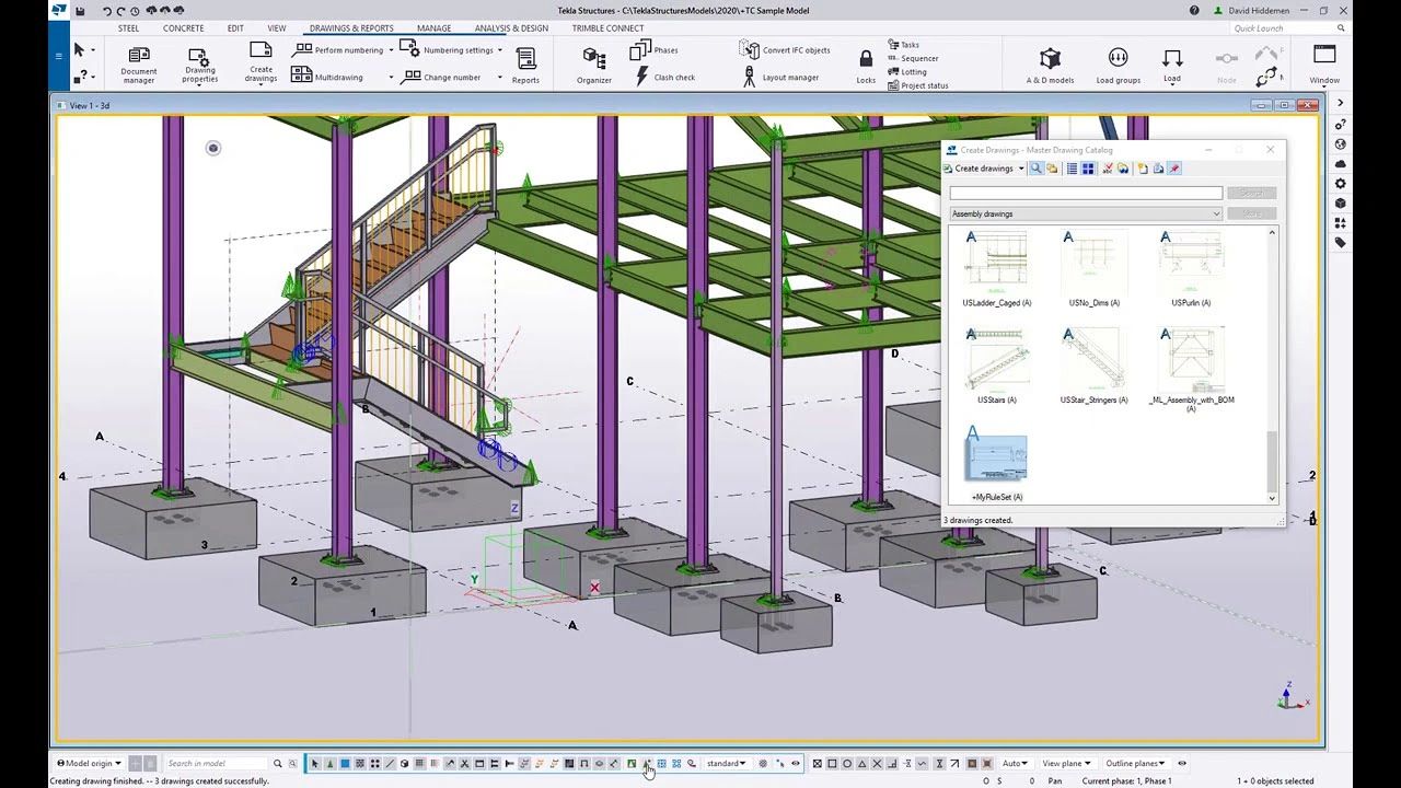 BIM software model